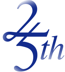 25周年記念ロゴ